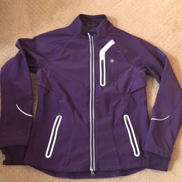 Athleta Jackets & Blazers - Athleta active purple jacket